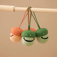 Foldable Wooden Baby Play Gym with Rattle, Mobile and Sensory Toys