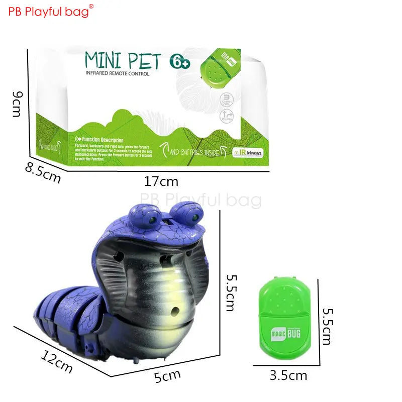 Electric Remote Control Simulated Insect and Snake Toy