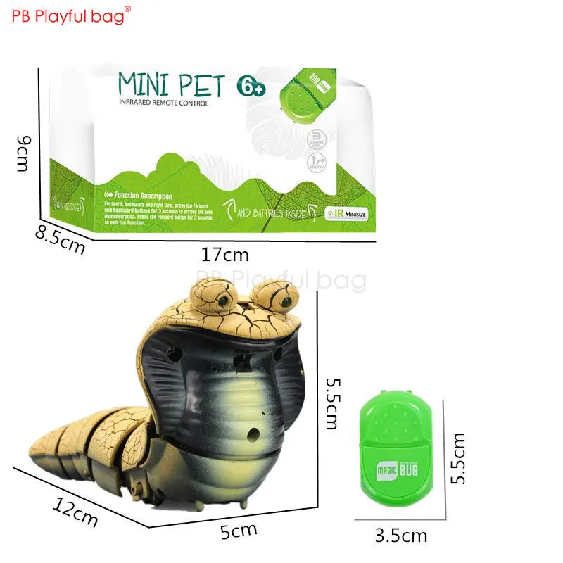 Electric Remote Control Simulated Insect and Snake Toy