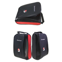 Nylon Zippered Golf Shoe Bag with Ventilation for Travel