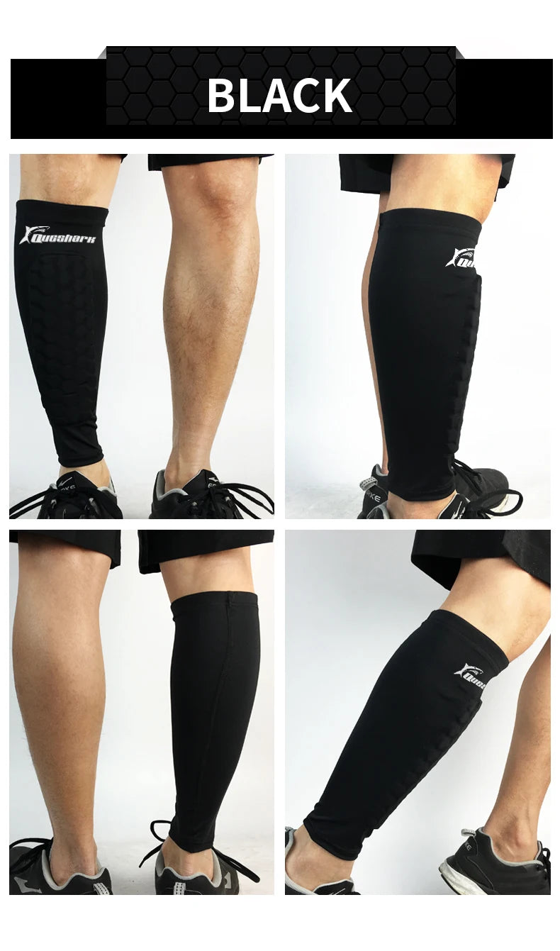 (XS-XL)Kids Children Teen Football Shin Guard Anti-collision Compression Gym Leg warmers Soccer Calf Sleeves Socks Protection - Buy online at  Vibe In Cart.