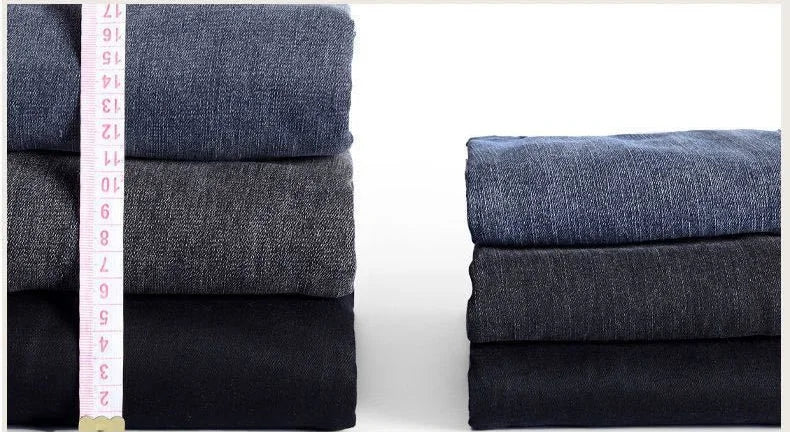 Slight Stretch Women's Pencil Pants Jeans in Blue, Gray, and Black