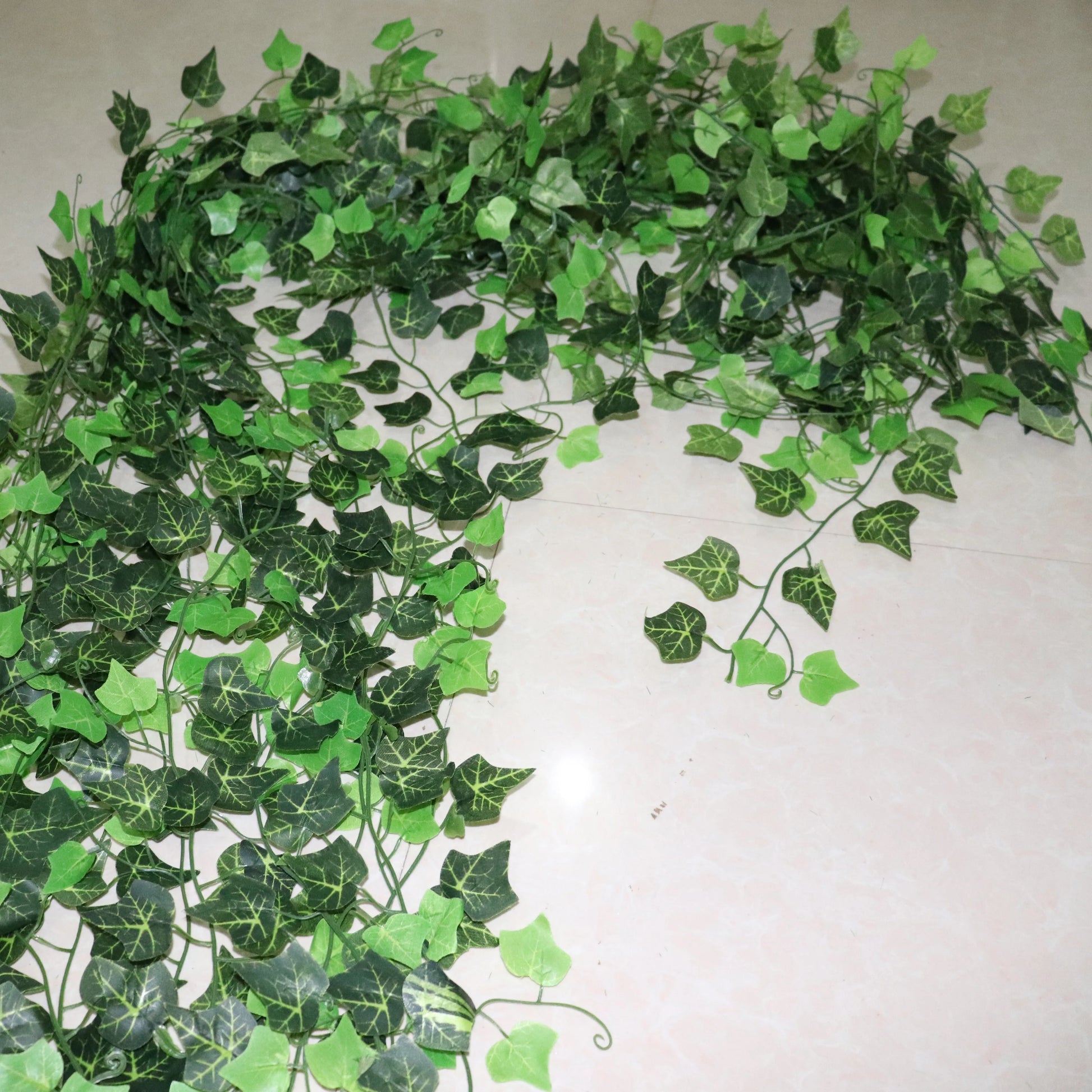 100pcs Leaf 1 piece 2.4M Home Decor Artificial Ivy Leaf Garland Plants Vine Fake Foliage Flowers Creeper Green Ivy Wreath - Buy online at  Vibe In Cart.