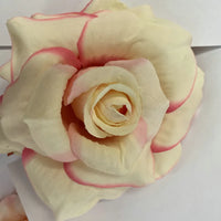 11cm Large Rose Head Imitation Flower Home Garden Potted Wedding Artificial Flower Wall Background Decorative Cloth Flower - Buy online at  Vibe In Cart.