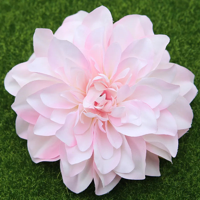 10PCS/lot Big Artificial Dahlia Peony Flower Head 14/15CM Dia Silk Flower Wedding Flowers Wall Floral Party Home Decorative - Buy online at  Vibe In Cart.