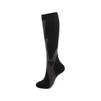 Men's Crew Length Compression Socks for Sports, Size EU 41-45