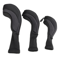 3Pcs/Set Long Neck Golf Club Head Covers Wood Driver Protect Headcover Number Tag Fairway Golf HeadCover Golf Accessories - Buy online at  Vibe In Cart.