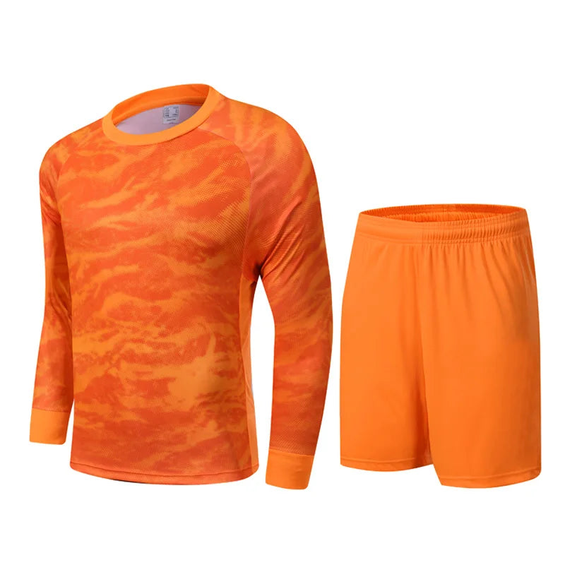 22-23 Adult Goalkeeper Uniform Soccer Jersey Set Professional Goalie Football Uniform Sponge Protection Shirt Pants Shorts Men - Buy online at  Vibe In Cart.