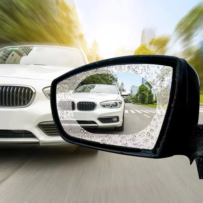 2 Pcs Car Rainproof Film Car Car Rearview Mirror protective Rain proof Anti fog Waterproof Film Membrane Car Sticker Accessories - Buy online at  Vibe In Cart.