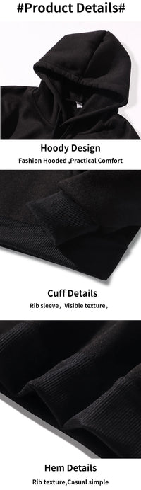 NEW YORK Letter U.S.A City Print Hoody Men Fashion Casual Long Sleeves Hooded Loose Oversize Pullover Hoodie Street Sweatshirt - Buy online at  Vibe In Cart.