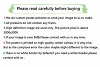 Personalized Gift Custom Poster Any Size Print Canvas Wall Art with Your Photo Painting Decoration Picture for Living Room - Buy online at  Vibe In Cart.