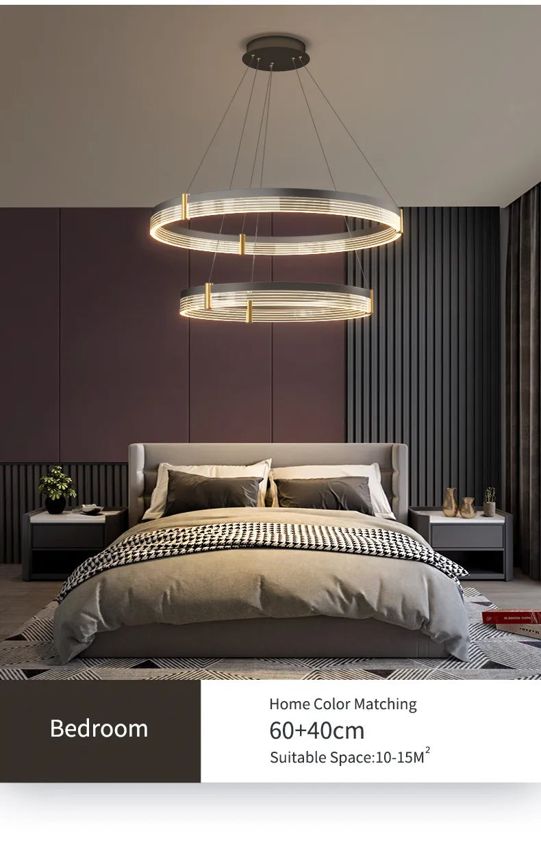 Dining room chandelier light luxury creative Nordic bar small chandelier simple modern led bedroom living room lamp hall lamps - Buy online at  Vibe In Cart.