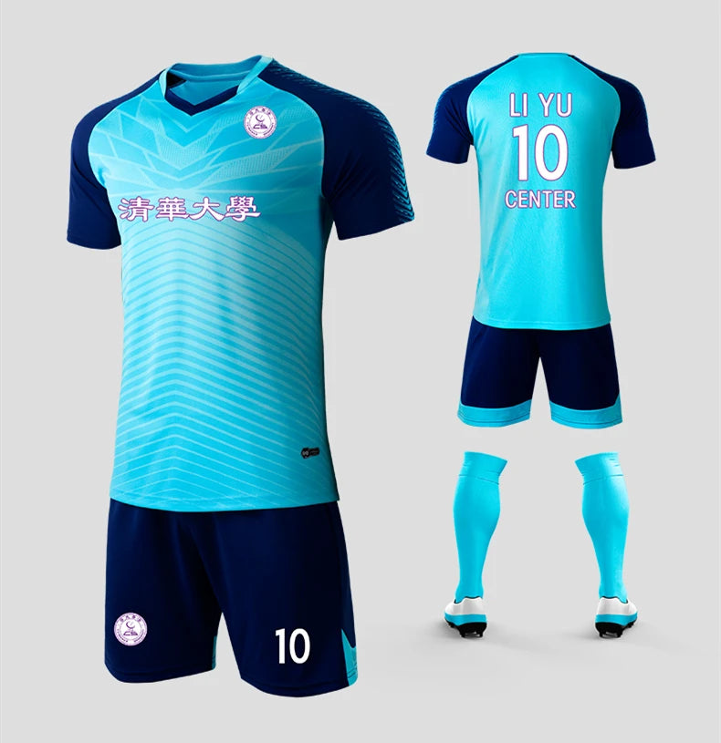 Men Kids Soccer Sets Short Sleeve Volleyball Uniforms Football Jerseys Team Training Shirts Sports Kit Clothing Suit Breathable - Buy online at  Vibe In Cart.