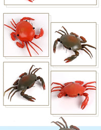 Smart Intelligent RC Robot crab Toy With eye flash light simulation sound crab Model Toy high simulation crab design classic toy