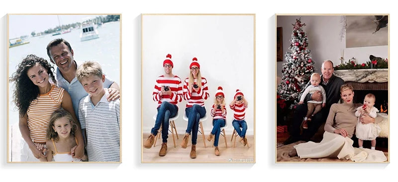 Personalized Gift Custom Poster Any Size Print Canvas Wall Art with Your Photo Painting Decoration Picture for Living Room - Buy online at  Vibe In Cart.