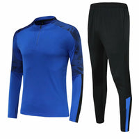 Unisex Polyester Long Sleeve Sports Tracksuit for Soccer and Fitness