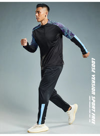 HQ Men Children Gym Suit Soccer Football Jerseys Sport Running Training Fitness Tracksuit Sportswear Long Sleeve Hoodie Sweater - Buy online at  Vibe In Cart.