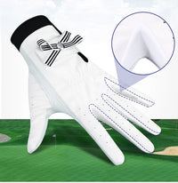 PGM Golf Gloves Women Sheepskin Breathable Palm Ladies Genuine Leather Sport Gloves Anti-Slip Training Mittens Elegant 1 Pair - Buy online at  Vibe In Cart.