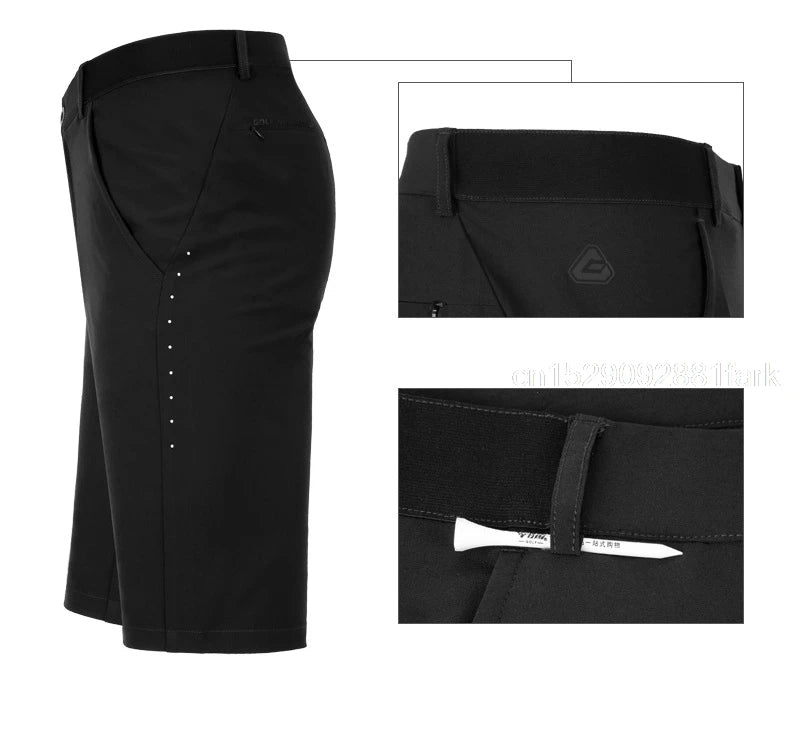 Pgm Summer Golf Shorts Men's Quick-Dry Sports Golf Trousers Male Breathable High Elastic Tennis Run Short Pants Casual Clothing - Buy online at  Vibe In Cart.
