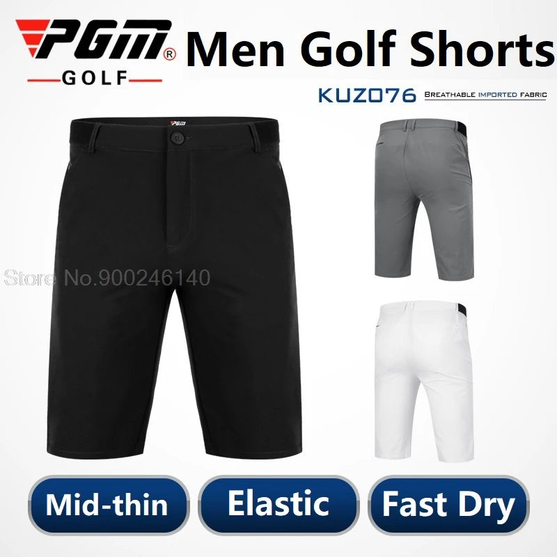 Pgm Summer Golf Shorts Men's Quick-Dry Sports Golf Trousers Male Breathable High Elastic Tennis Run Short Pants Casual Clothing - Buy online at  Vibe In Cart.