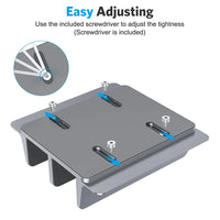 Adjustable Vertical Aluminum Laptop Stand Portable