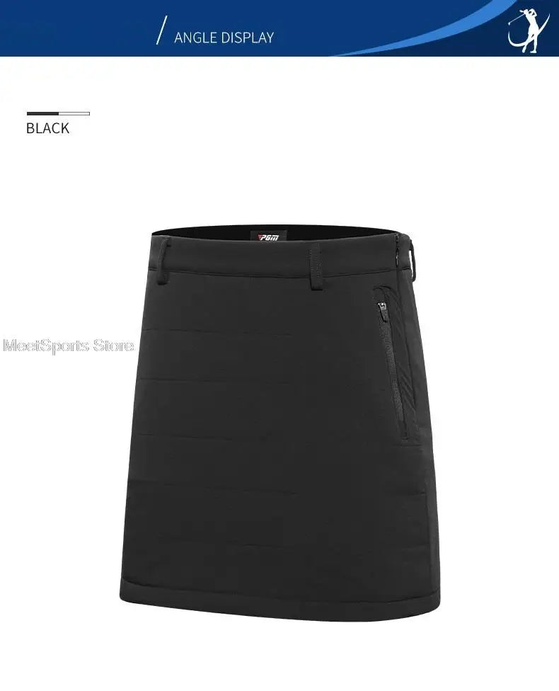 Pgm Golf Clothing Women Short Skirt Winter Ladies Pencil Skirts Thicken Plus Cotton Skorts Female Slim Pack Hip Shorts XS-XL