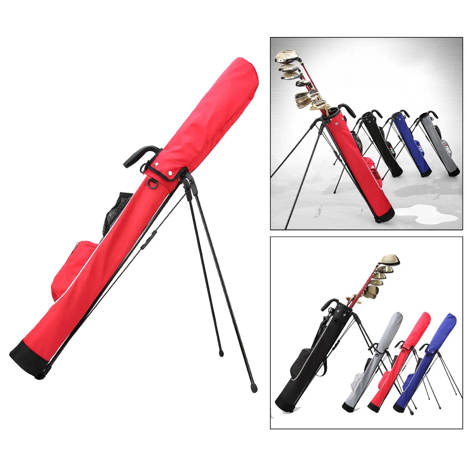 Lightweight Golf Stand Bag Pitch and Putt Bag Golf Gun Bag Waterproof Golf Bag Training Practice Range Equipments Accessories - Buy online at  Vibe In Cart.
