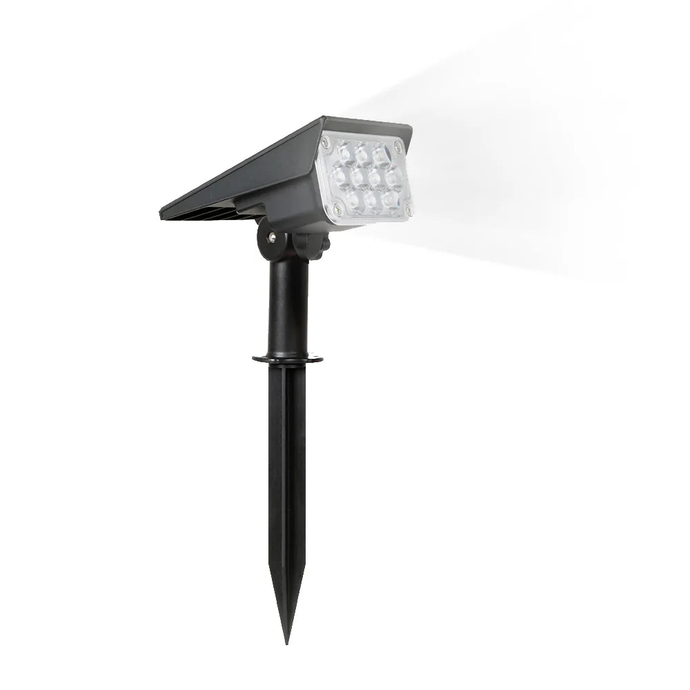 Adjustable Temperature Solar Garden Spotlight LED IP65