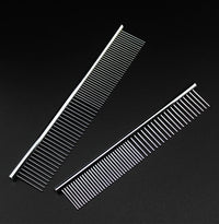Stainless Steel Dog Comb Long Thick Hair Fur Removal Brush 16/19cm Pets Dog Cat Grooming Dematting Combs for Shaggy Dogs - Buy online at  Vibe In Cart.