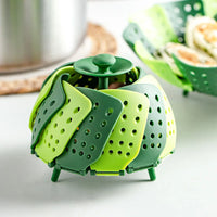 Plastic Folding Lotus Steamer Food Grade Steaming Rack Fruit Baskets Kitchen Storage Racks Vegetable Vapor Cooker Dish Cookware - Buy online at  Vibe In Cart.
