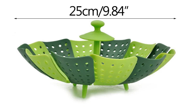 Plastic Folding Lotus Steamer Food Grade Steaming Rack Fruit Baskets Kitchen Storage Racks Vegetable Vapor Cooker Dish Cookware - Buy online at  Vibe In Cart.