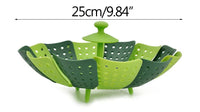Plastic Folding Lotus Steamer Food Grade Steaming Rack Fruit Baskets Kitchen Storage Racks Vegetable Vapor Cooker Dish Cookware - Buy online at  Vibe In Cart.