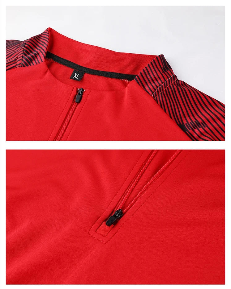 HQ Men Children Gym Suit Soccer Football Jerseys Sport Running Training Fitness Tracksuit Sportswear Long Sleeve Hoodie Sweater - Buy online at  Vibe In Cart.