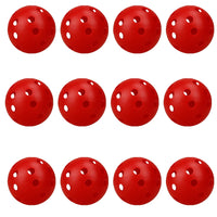 12PcsPractice Golf Balls  Hollow Plastic Golf Training Balls Colored Airflow Golf Balls Swing Practice Driving Range PE Toy Ball - Buy online at  Vibe In Cart.