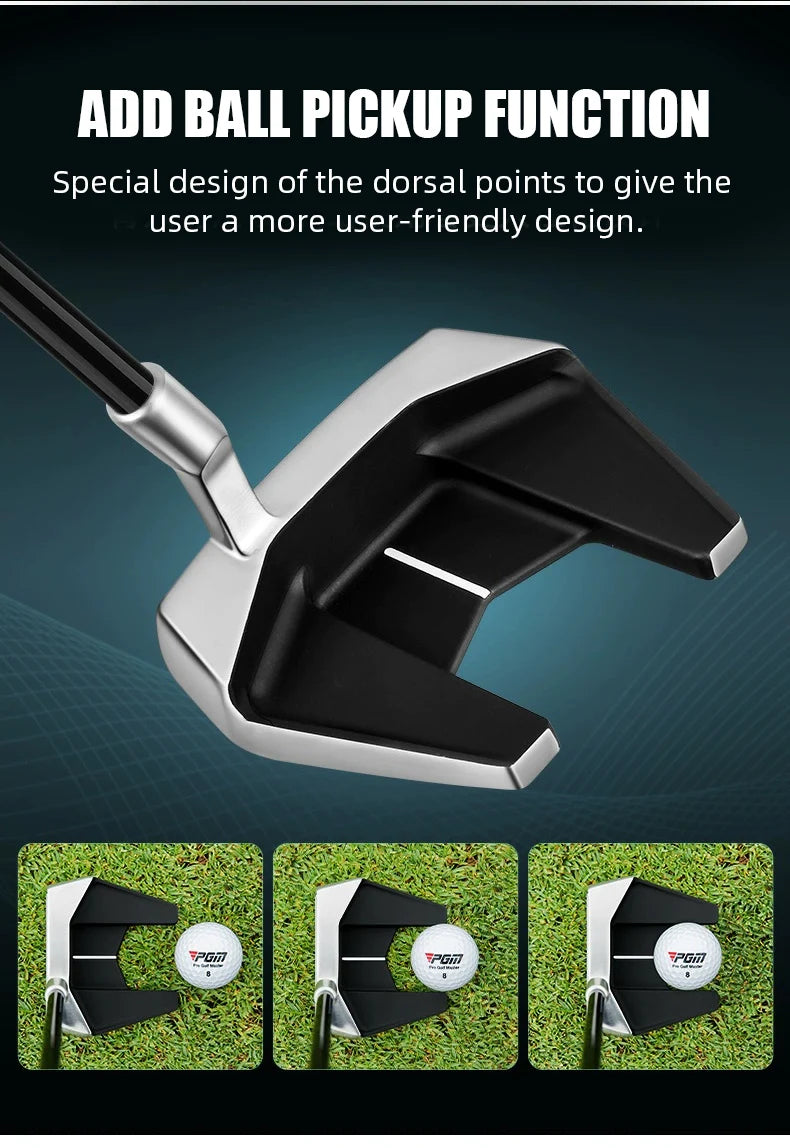 PGM Golf Club Standing Golf Putter Low Center of Gravity Is Stable Stainless Steel Shaft Putter Golf Supplies TUG054 - Buy online at  Vibe In Cart.