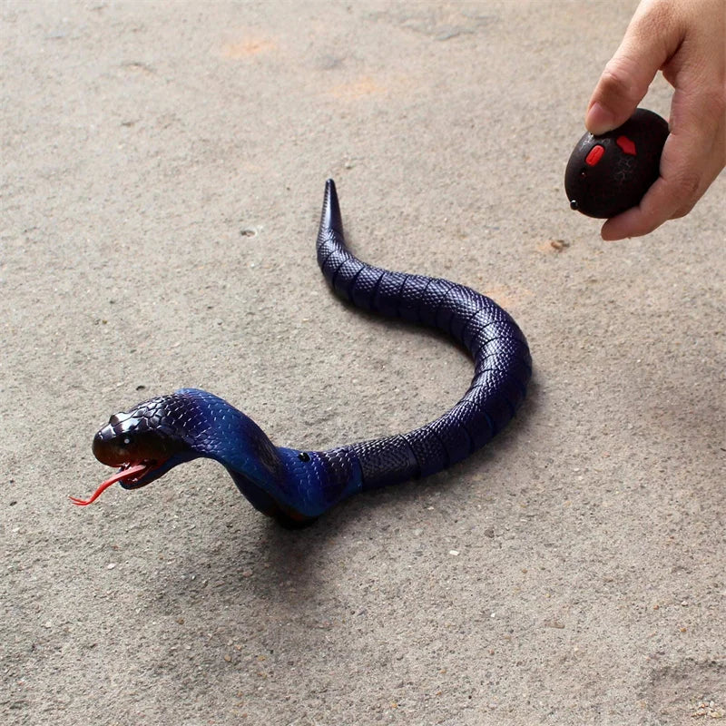 RC Snake Realistic Snake Toys Infrared Receiver Electric Simulated Animal Cobra Viper Toy Joke Trick Mischief For Kids Halloween - Buy online at  Vibe In Cart.