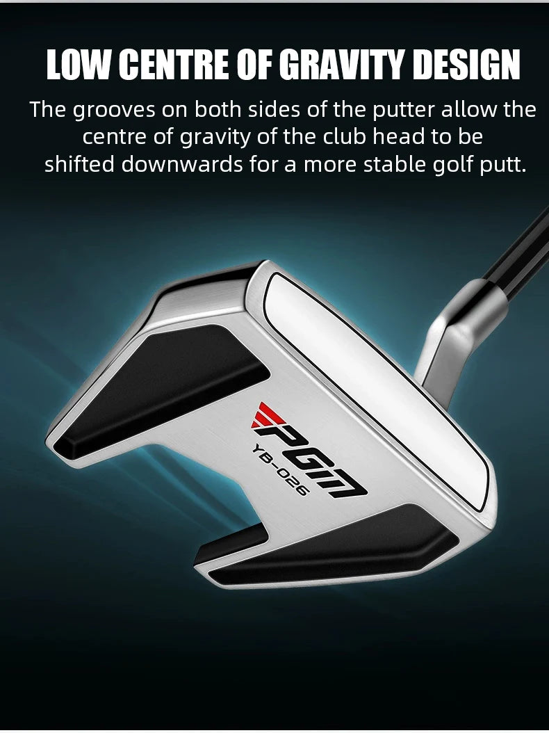 PGM Golf Club Standing Golf Putter Low Center of Gravity Is Stable Stainless Steel Shaft Putter Golf Supplies TUG054 - Buy online at  Vibe In Cart.
