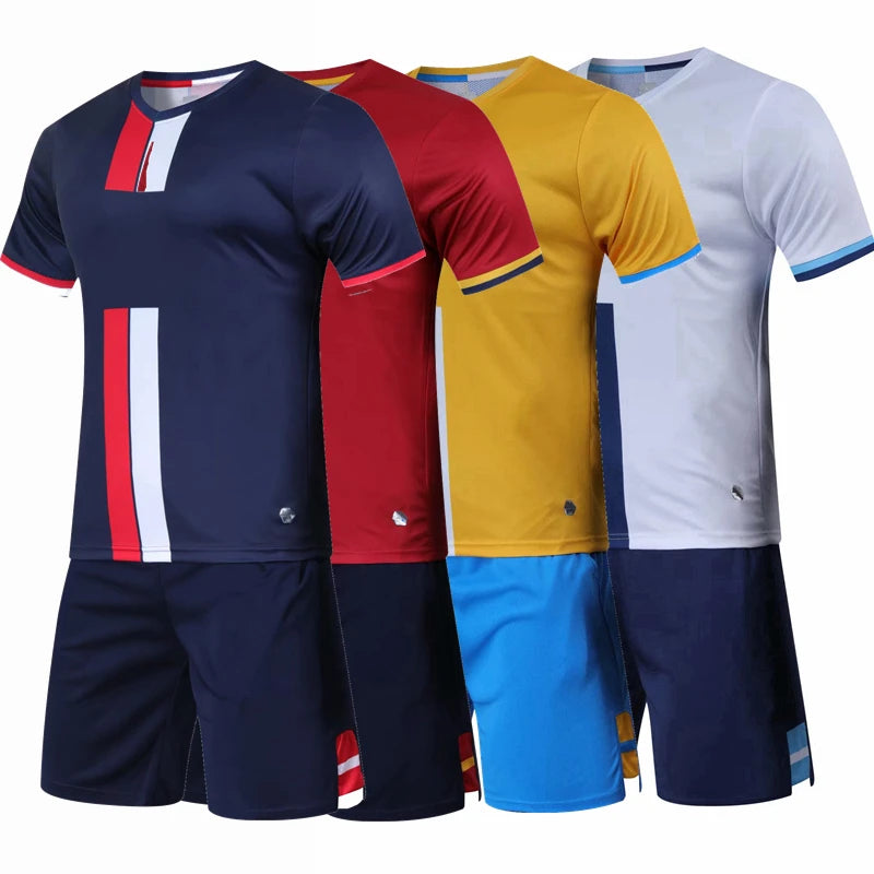 Kids Soccer Jersey Set 2022 Adult Football Jersey Tracksuit Men Kids Soccer Training Suit Short Football Sport Kit Uniform Print - Buy online at  Vibe In Cart.