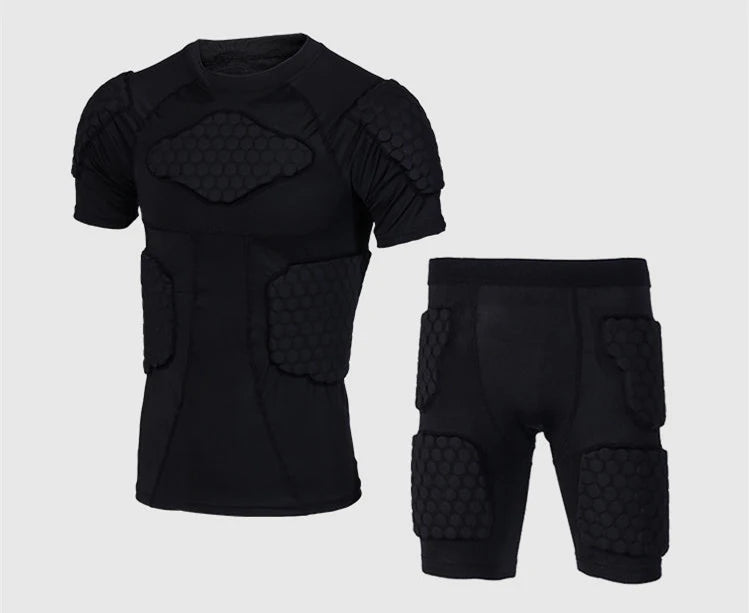 Rugby Padded Kids Soccer Goalkeeper Jerseys Football Shirts Sponge Children's Goal Keeper Training Sportswear Protective Clothes - Buy online at  Vibe In Cart.