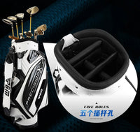 Men's PU Waterproof Golf Bag for 14 Clubs Large Capacity