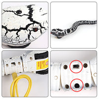 Interactive Infrared Remote Control Rattlesnake Toy with USB Cable