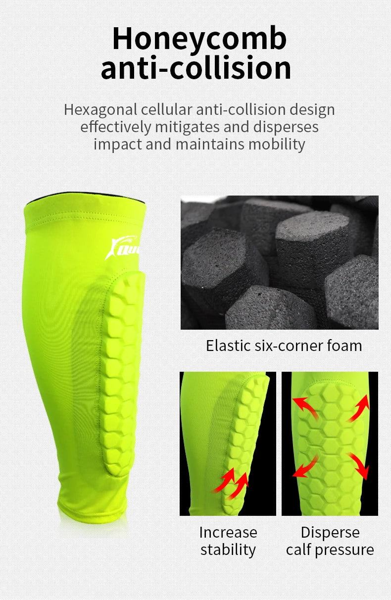 (XS-XL)Kids Children Teen Football Shin Guard Anti-collision Compression Gym Leg warmers Soccer Calf Sleeves Socks Protection - Buy online at  Vibe In Cart.