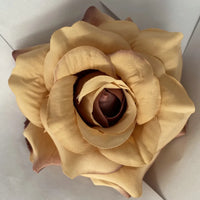 11cm Cotton Artificial Rose Flower Head Decoration