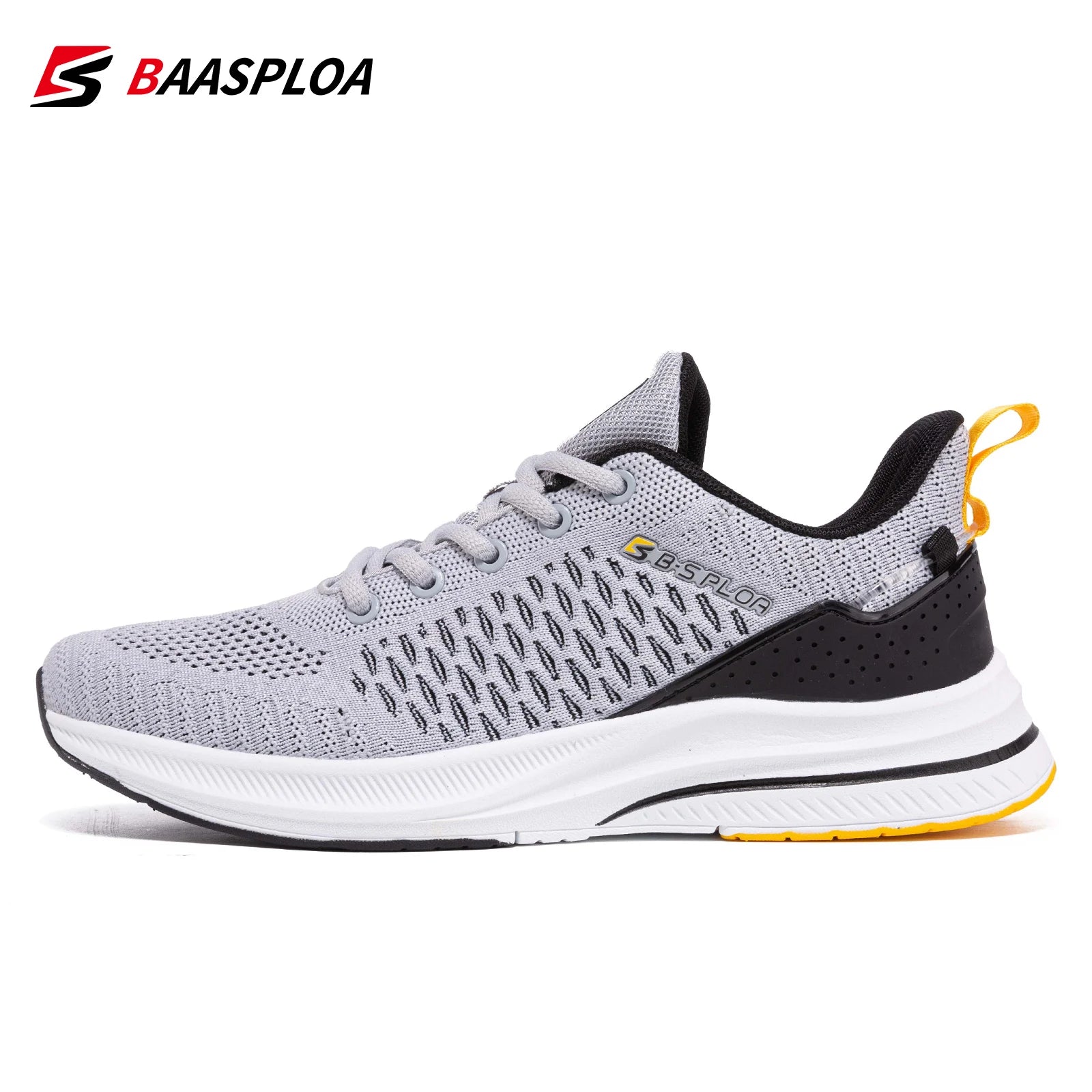 Baasploa Lightweight Running Shoes For Men Comfort Men's Designer Mesh Casual Sneakers Lace-Up Male Outdoor Sports Tennis Shoes - Buy online at  Vibe In Cart.