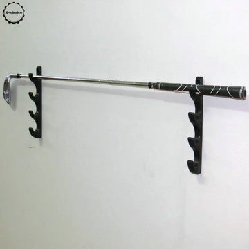 Golf Clubs Wall Storage Rack Holds Up to 4 Clubs for Home or Office