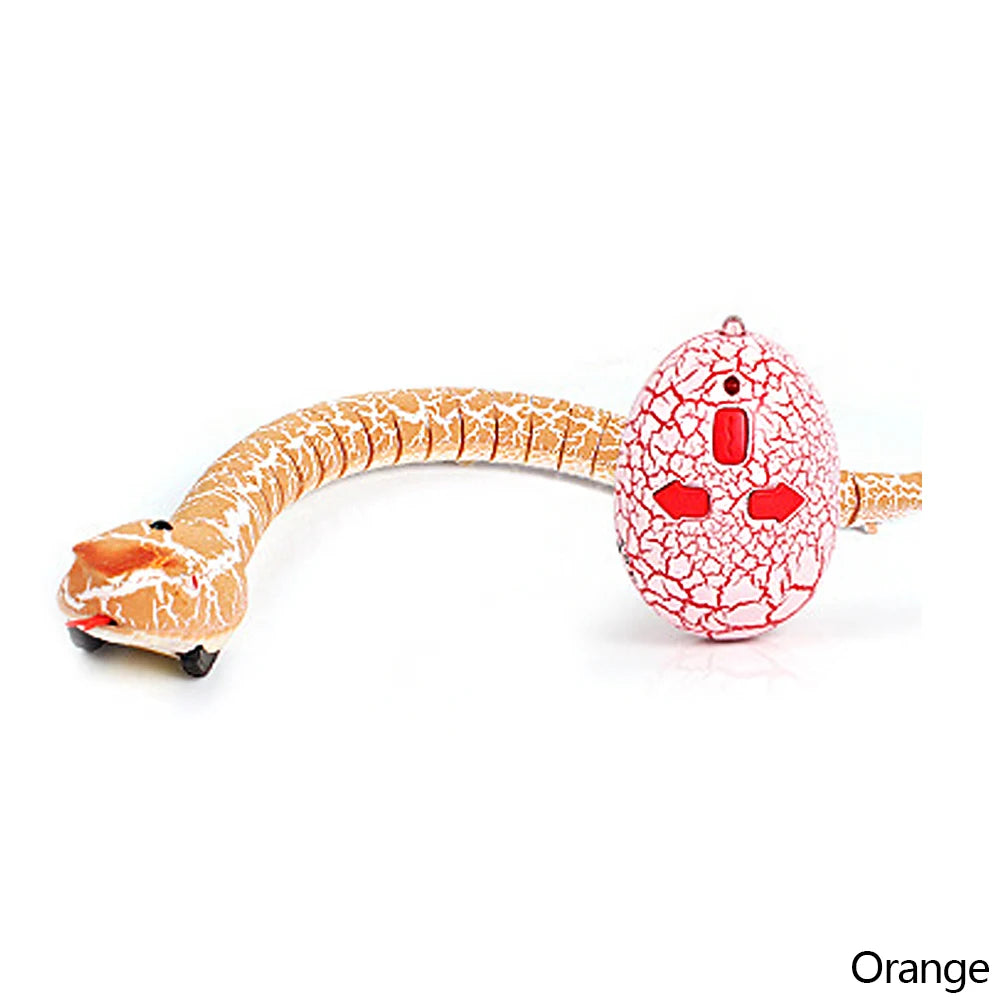 Interactive Infrared Remote Control Rattlesnake Toy with USB Cable