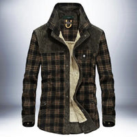 Brand Shirt Men Casual Shirts Wool Fleece Thick Warm Shirts for Men Handwork Plaid Shirt Men Camisa Denim Hombre Size M-4XL - Buy online at  Vibe In Cart.