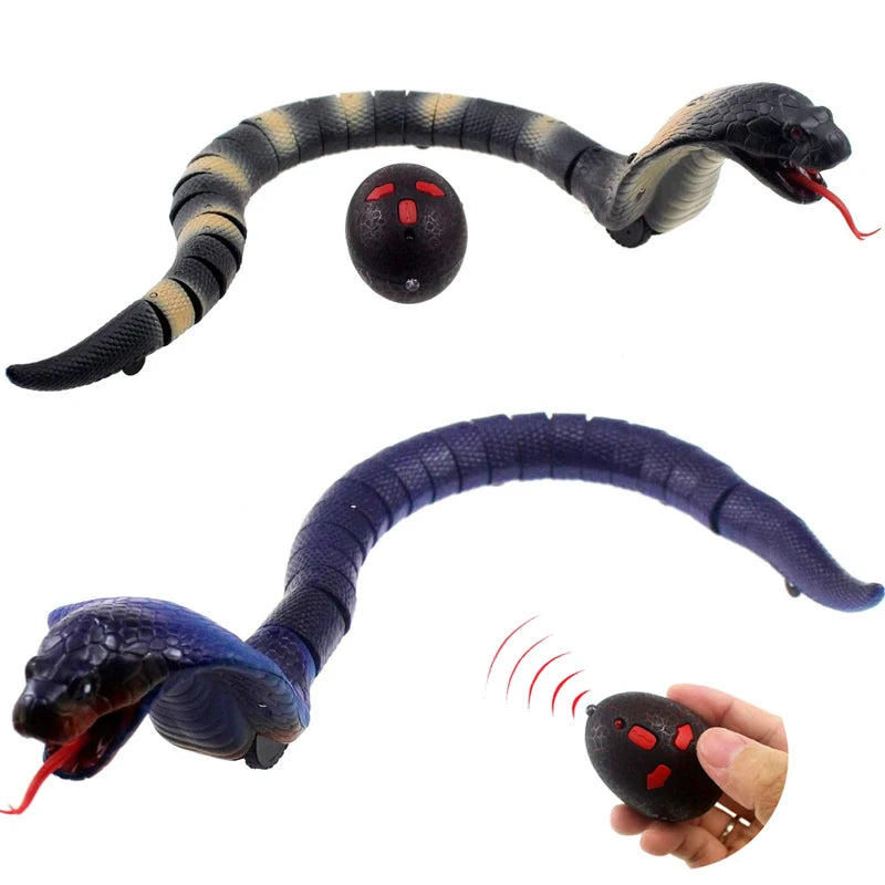 Remote Control Realistic Electric Snake Toy for Kids