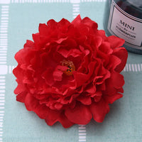 15PCS/lot Large Artificial Happy Peony Flower Head 13CM  Silk Blooming peony Wedding Flowers Wall Floral Party Home Decorative - Buy online at  Vibe In Cart.