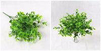Artificial Plastic Fern Grass Plants for Home and Wedding Decor, Green